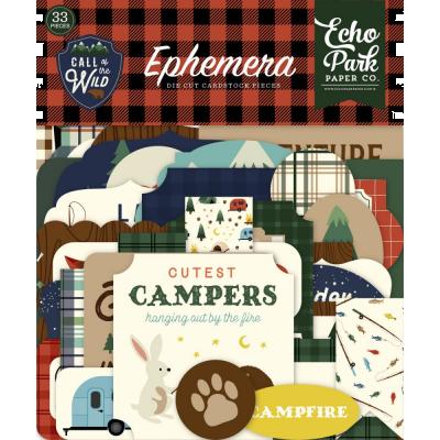 Echo Park Call Of The Wild Die Cuts - Ephemera